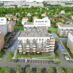 Nowoczesne apartamenty Murapol Sosnowiec na Wzgórzu, z widokiem na zieleń i domy jednorodzinne. Dostępne 36 mieszkań.