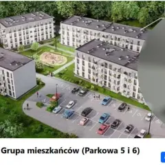 Osiedle Snopków Park: nowoczesne bloki mieszkalne otoczone zielenią, plac zabaw i parking. Grupa mieszkańców zaprasza do wspólnoty.