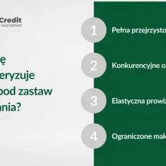 Kredyt hipoteczny pod zastaw mieszkania własnościowego od Balt Credit: przejrzystość, niskie oprocentowanie, elastyczna prowizja i ograniczone koszty.