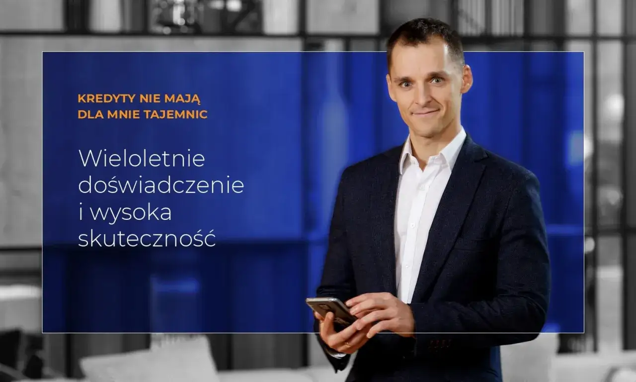 Uśmiechnięty, niezależny doradca finansowy z wieloletnim doświadczeniem. Kredyty nie mają dla niego tajemnic.